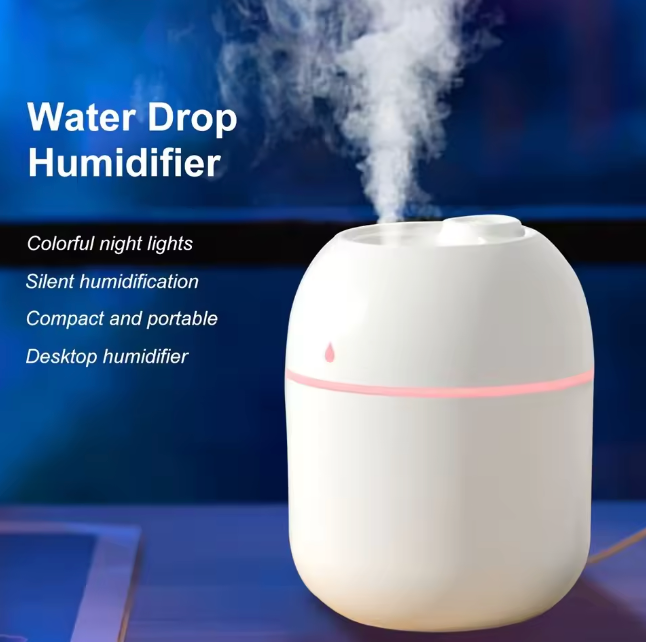 Portable 220ml H2o Mini Cup Spray Mist humidifier Double Wet Aroma Essential Oil Diffuser Car usb air humidifier